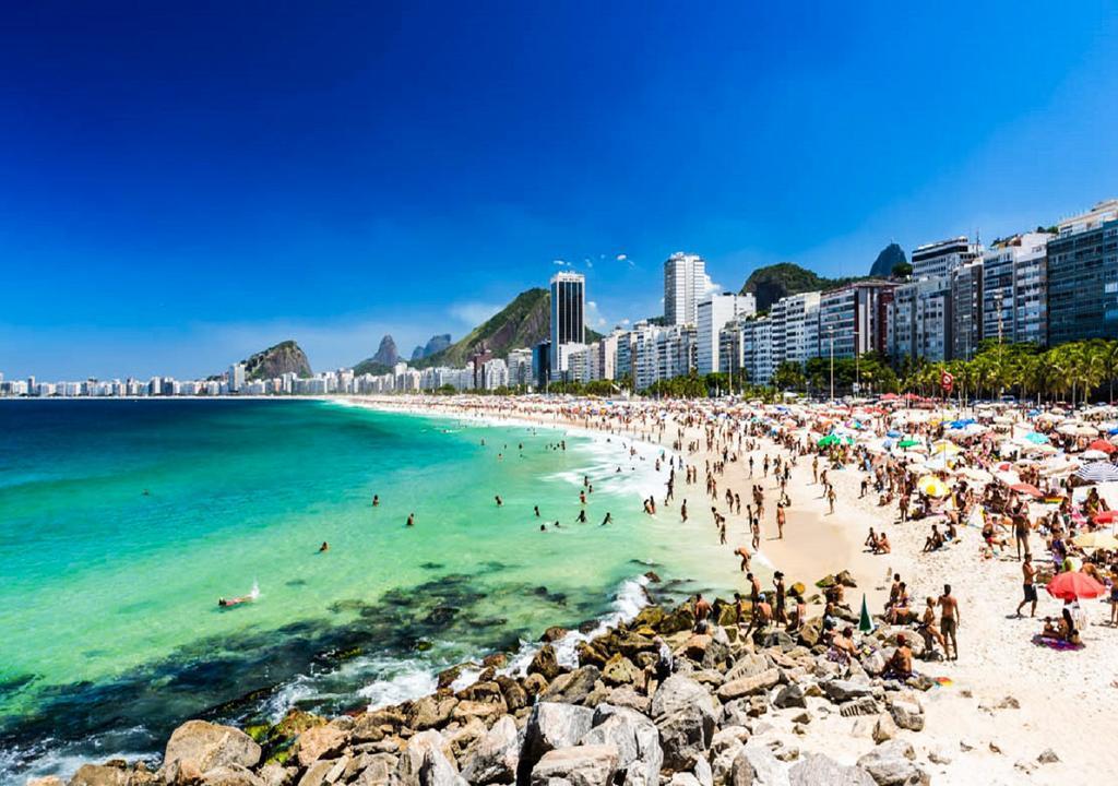 Copacabana Flat-2 Rooms-Space & View Рио де Жанейро Екстериор снимка